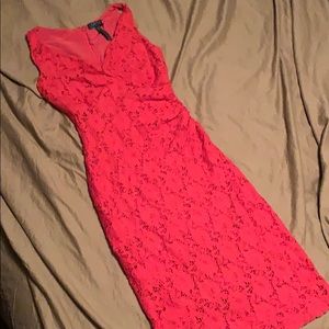 Ralph Lauren hot pink dress